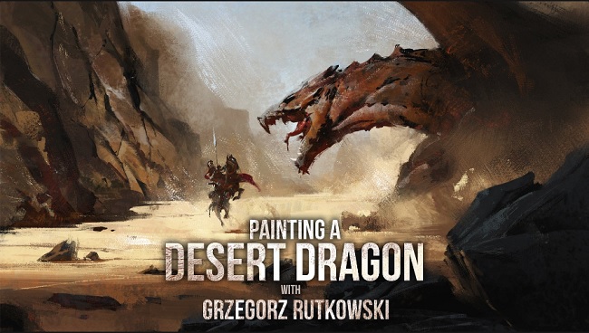 Artstation – Desert Dragon demo
