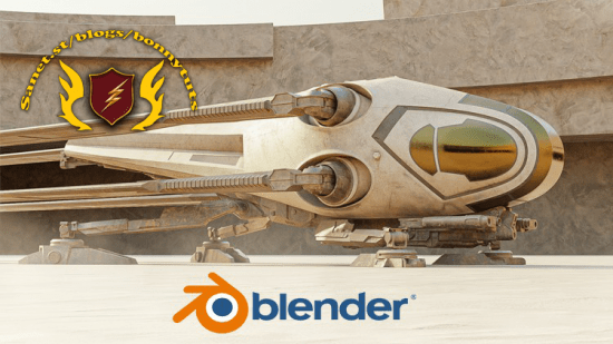 BLENDER: Creating the Dune Ornithopter from start to finish