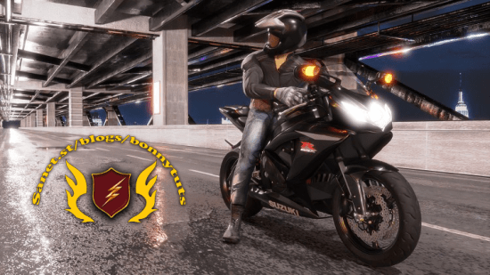 Make a Cinematic Motorcycle Race Animations in Blender