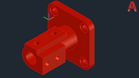 Learn Autocad 2023- 21 Mechanical 2D And 3D Complete Course