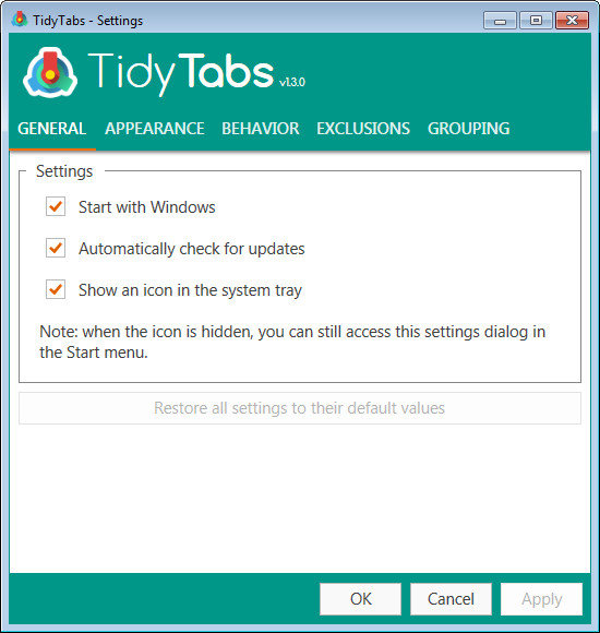 TidyTabs Pro 1.3.0