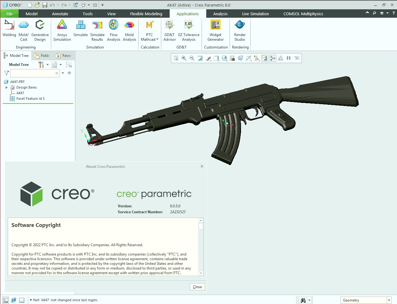 PTC Creo 8.0.5.0 with HelpCenter