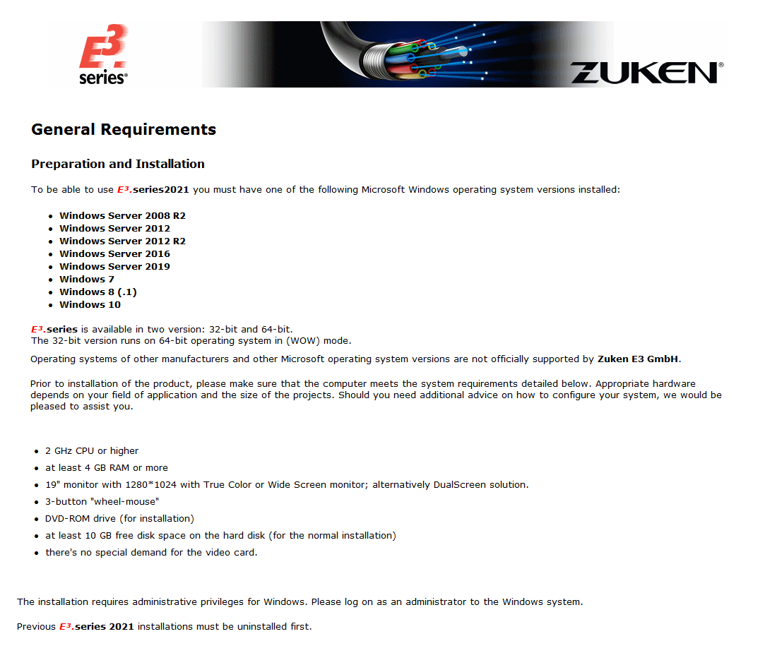 Zuken E3.series 2021 SP2 (22.20.0.0)