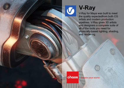 Chaos V-Ray 6 (Build 6.00.02) for Autodesk Maya