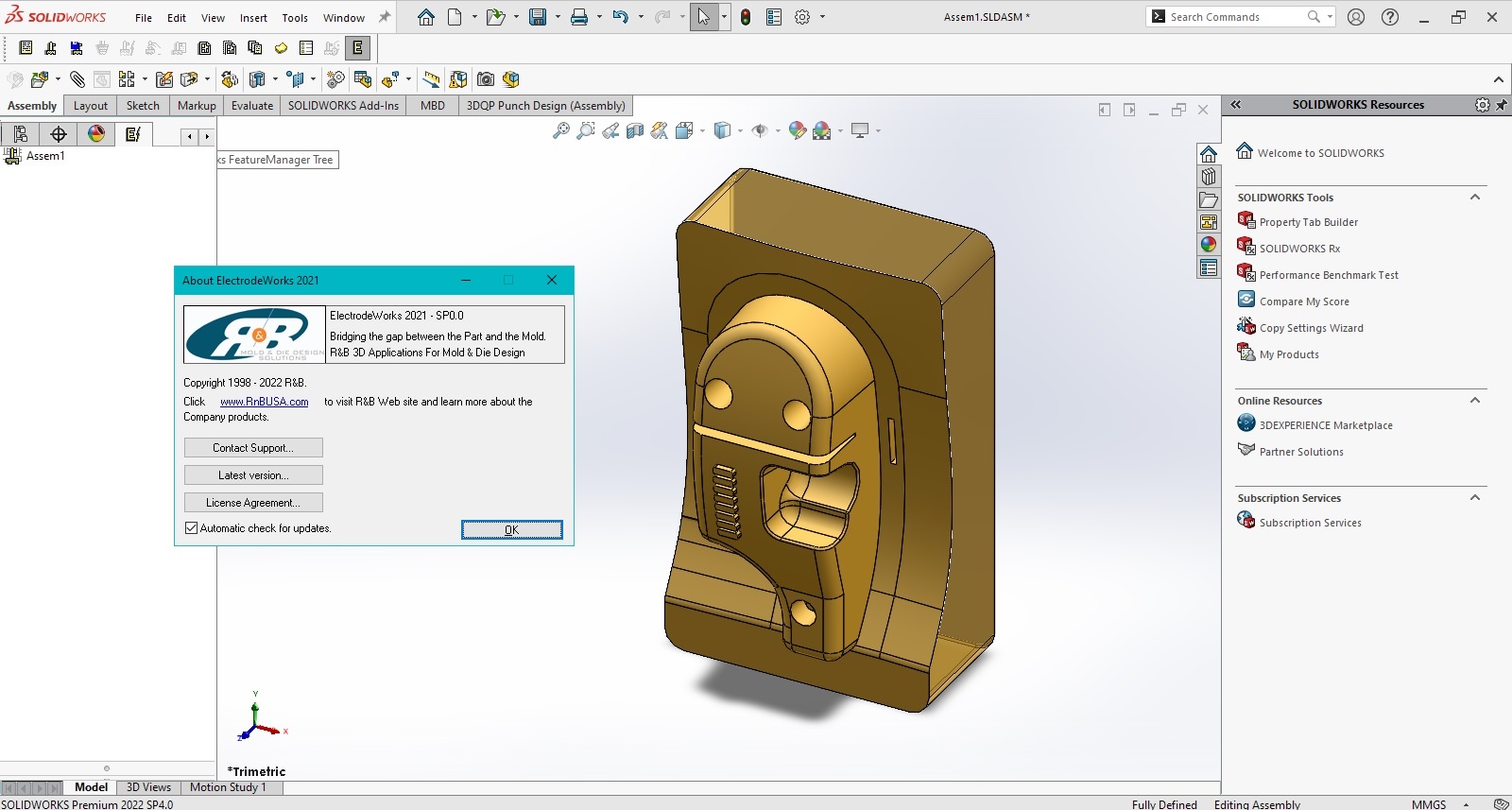 R&B ElectrodeWorks 2021 SP0 for SolidWorks