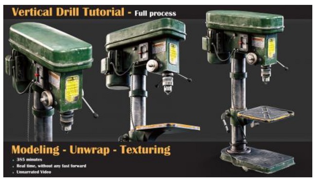Artstation – Vertical Drill Tutorial