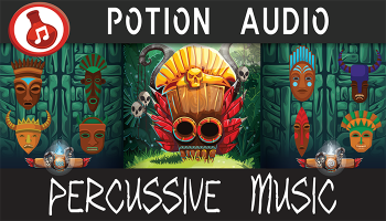 GameDev Market Percussion Music Pack WAV OGG screenshot