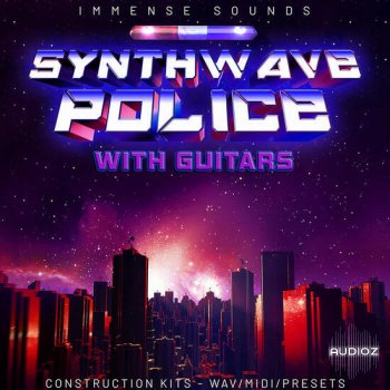 Immense Sounds Synthwave Police WAV MIDI Spire-DECiBEL screenshot