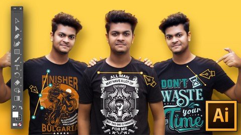 T-Shirt Design Master Class – From Zero To Hero 2022