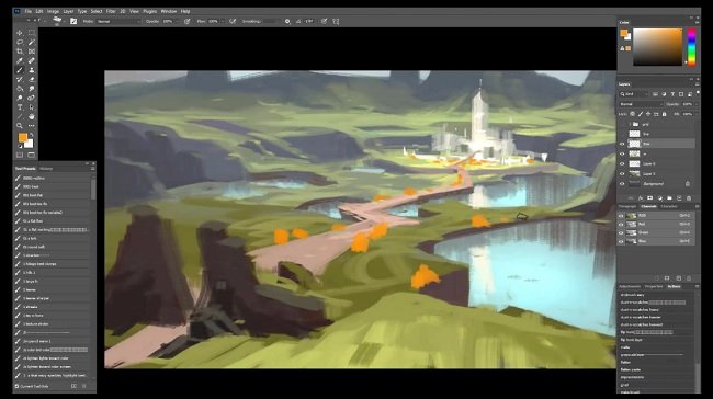 Schoolism – Environment Design Workout with Nathan Fowkes
