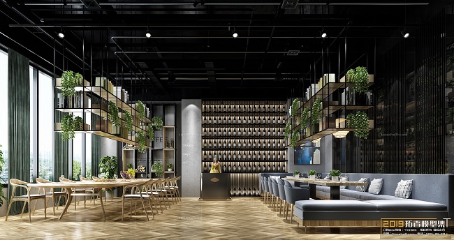 Interior Restaurants 3D-Scenes Collection