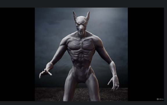 Create a Dogman Creature in Zbrush