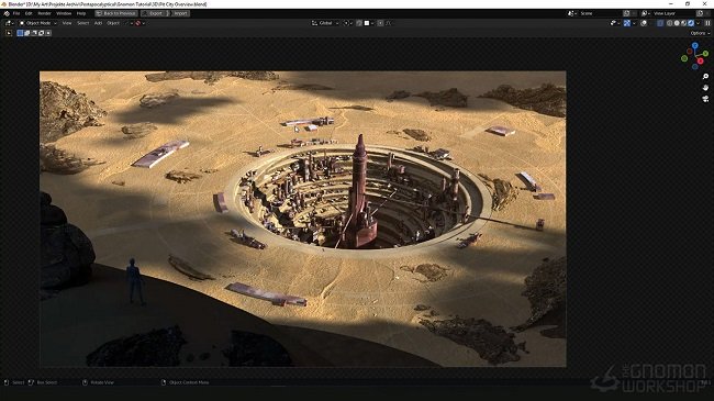 The Gnomon Workshop – Using Blender For Environment Concept Art