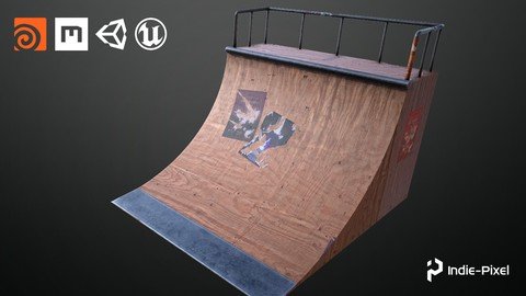 Houdini 18 – Procedural Prop Modeling – Skate Ramp