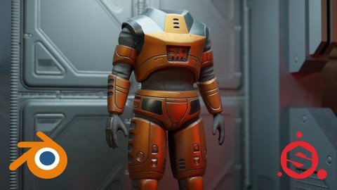 Sci-Fi Character Armor – Blender 2.9 And Substance Painter