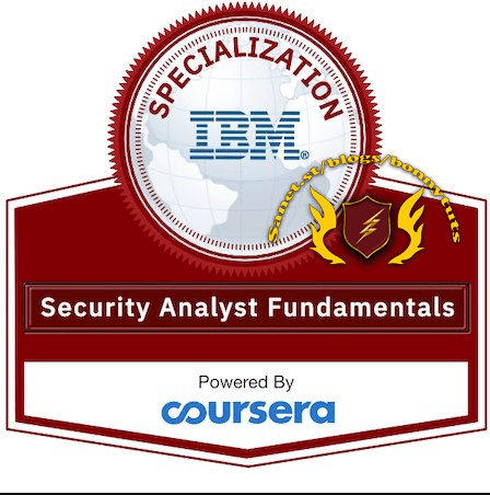 Coursera - Security Analyst Fundamentals Specialization