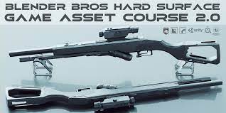 Blender Market – The Blender Bros Hard Surface Game Asset Course 2.0