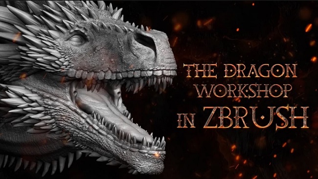 Artstation – Dragon Workshop + Brushes * Sculpt Your First Dragon In Zbrush