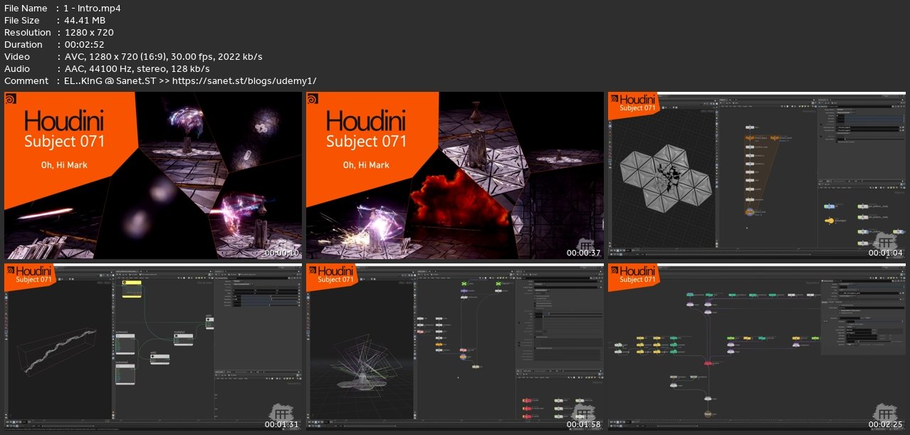 Fff: Subject 071 / Houdini Fx