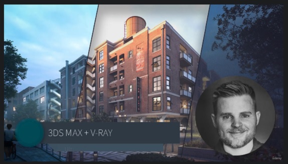 3ds Max + Vray: Ultimate Architectural Exteriors Course