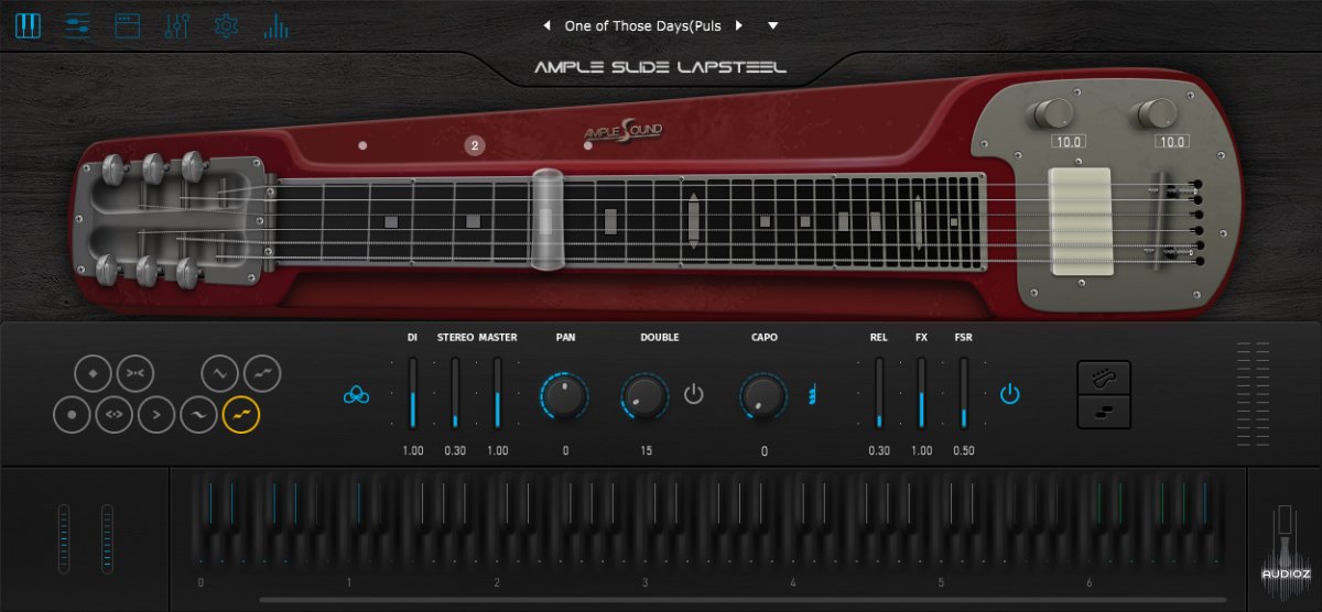 Ample Sound Ample Slide Guitar v1.5.0 WIN MAC screenshot