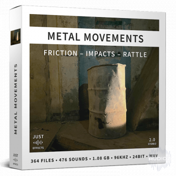 Just Sound Effects Metal Movements STEREO Version WAV screenshot