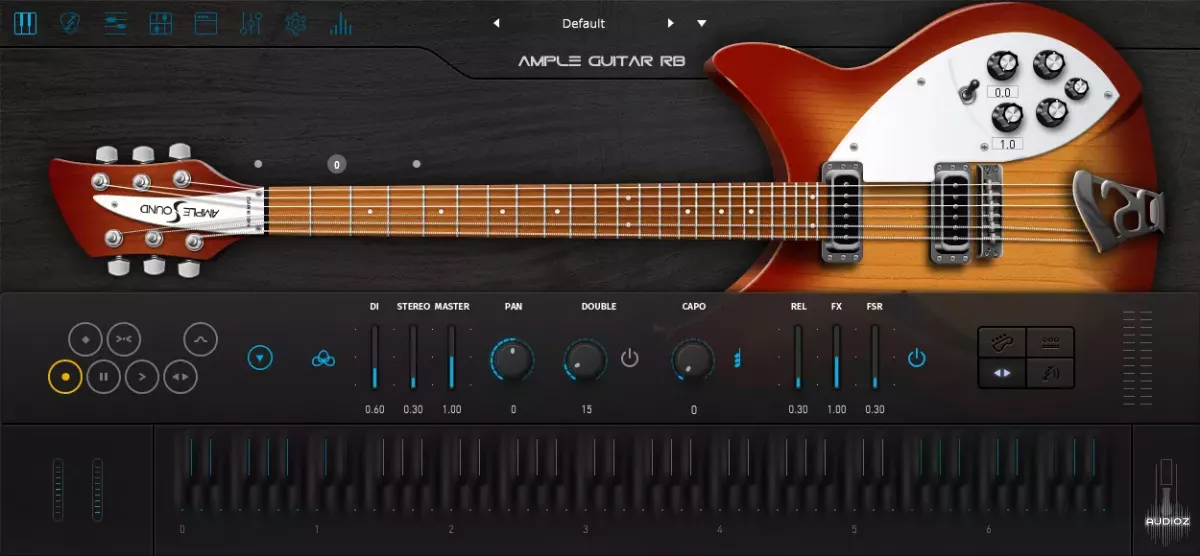 Ample Sound Ample Guitar Rickenbacker v1.0.0 WIN OSX screenshot