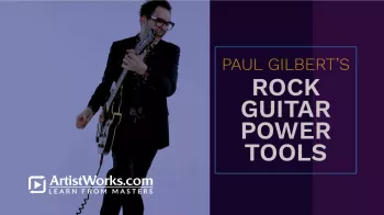 Truefire Paul Gilbert's Rock Guitar Power Tools Tutorial screenshot