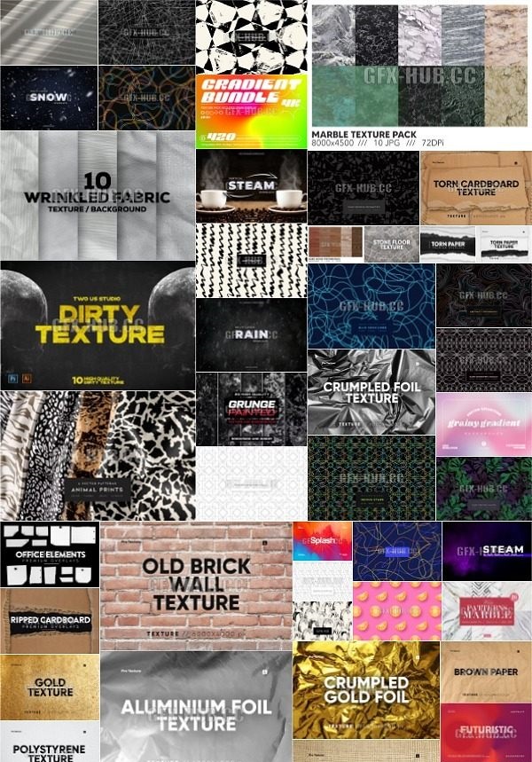 Background Textures, Patterns & Overlays Bundle 1 December 2022