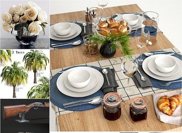 3DSky Pro 3D-Models Collection 2 December 2022