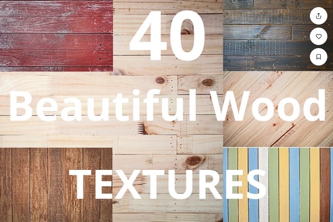 Creativemarket – 40 Beautiful Wood Detail textures