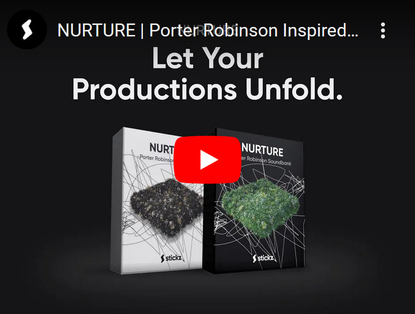 Stickz Nurture Pro Edition Wav Midi Serum Logic Pro X FL Studio Ableton Live