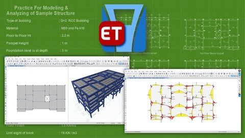 2 Days - Internship On G+2 Rcc Structure Using Csi Etabs 19