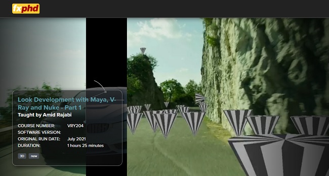 FXPHD VRY204 – Look Development with Maya, V-Ray and Nuke – Part 1