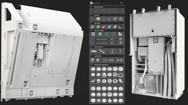 Maya – ModIt 3.0 and EnvIt – Scattering Script for Maya