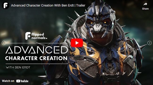 FlippedNormals – Advanced Character Creation with Ben Erdt