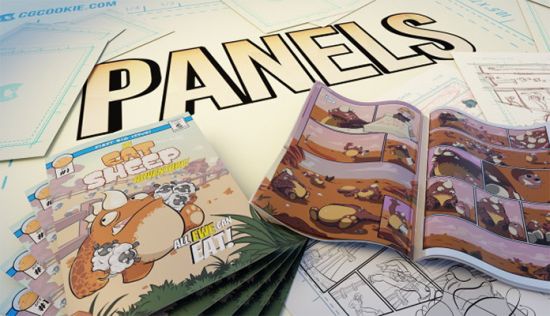 PANELS: Create a Comic Book with Grease Pencil in Blender