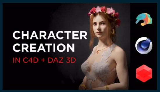 Skillshare – Character Creation in Cinema 4D and Daz Studio