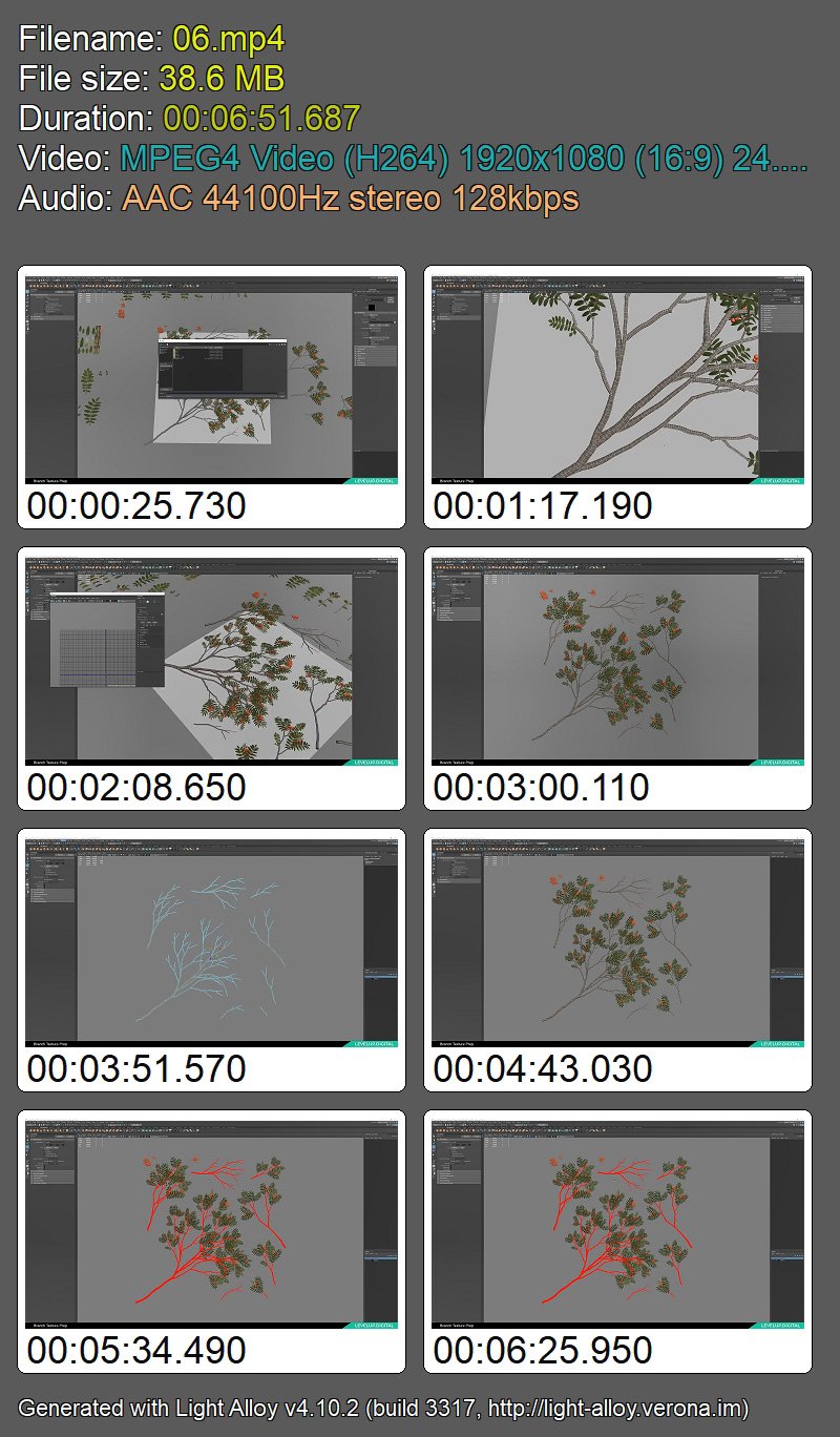 Game-Ready Tree Creation from Maya to Unreal