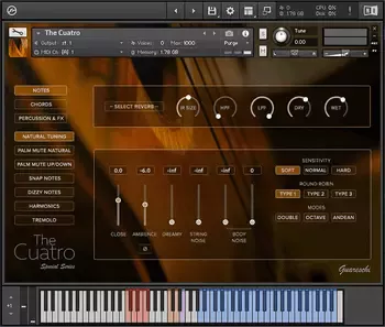 The Cuatro by Guillermo Guareschi for Kontakt screenshot