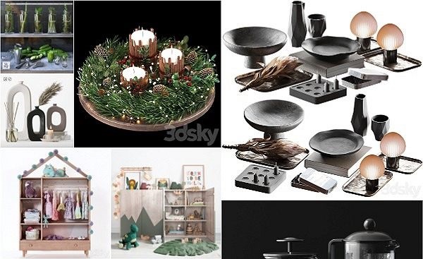 3DSky Pro 3D-Models Collection 2 January 2023