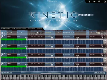 Kirk Hunter Studios Kinetic Strings Plus KONTAKT screenshot