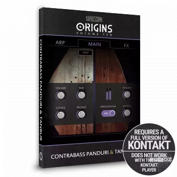 Sonuscore Origins vol. 10: Contrabass Panduri & Tanbur KONTAKT screenshot