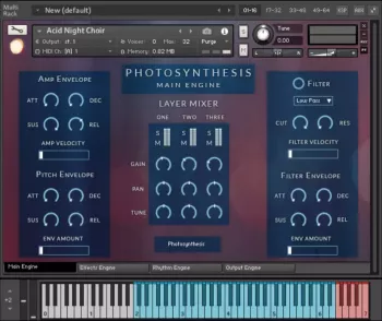 Touch The Universe Cloud Fields KONTAKT screenshot