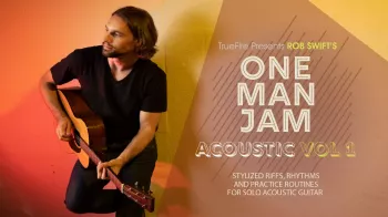 Truefire Rob Swift's One Man Jam: Acoustic 1 Tutorial screenshot