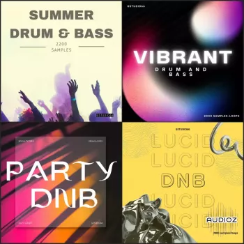 Composer Loops Drum and Bass Packs 1-4 Bundle WAV screenshot
