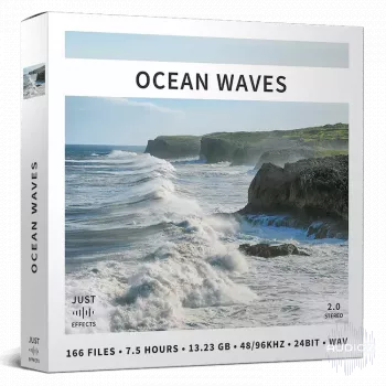 Just Sound Effects Ocean Waves WAV (2023 Updated Pack) screenshot