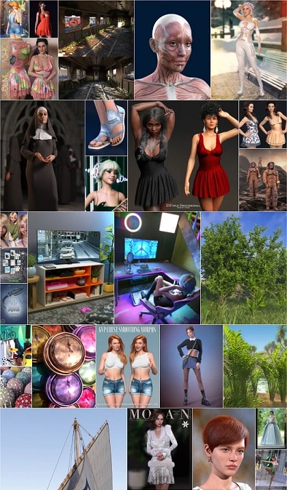 Daz 3D, Poser Bundle 4 April 2023