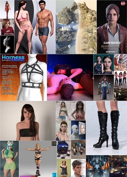 Daz 3D, Poser Bundle 4 May 2023