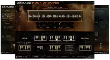 Heavyocity Damage Rock Grooves KONTAKT screenshot